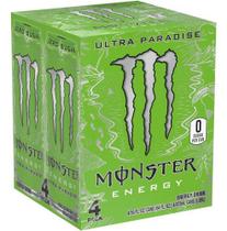 Kit C/ 6 Monster Energy Pack Energético 473ml Ultra Paradise
