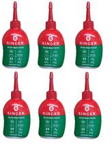 Kit C/ 6 Óleo Lubrificante Singer 100ml Multiuso