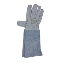 Kit c/ 6 pares Luvas em Vaqueta Punho - Raspa 20 cm