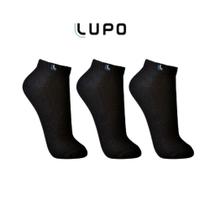 Kit c/6 pares meia cano curto Lupo Kit c/6 pares meia cano curto Lupo