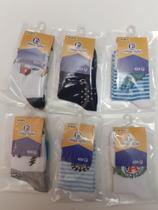 Kit c/6 Pares Meia Inf.21 ao 24 Menino Kit c/6 Pares Meia Inf.21 ao 24 Menino