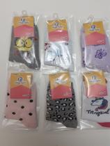 Kit c/6 Pares Meia Inf.25 ao 28 Menina Kit c/6 Pares Meia Inf.25 ao 28 Menina