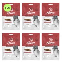 Kit c/ 6 petiscos hana sticks p/ cães articular care - 100g