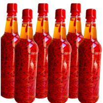 Kit C.6 Pimenta Malagueta Em Conserva Óleo 900g