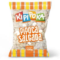 Kit c/ 6 Pipoca Pronta com Sal Kipipoka Pacote 100g Kit c/ 6 Pipoca Pronta com Sal Kipipoka Pacote 100g