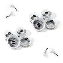 Kit C/ 6 Potinho Cílios Tufo Para Alongamento Tela Delicados