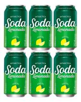 Kit C/6 Refrigerante Antarctica Soda Limonada 350ml Kit C/6 Refrigerante Antarctica Soda Limonada 350ml