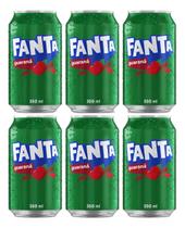 Kit C/6 Refrigerante Fanta Guaraná 350ml Kit C/6 Refrigerante Fanta Guaraná 350ml