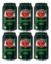 Kit C/6 Refrigerante Guaraná Antarctica Zero 350ml