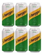 Kit C/6 Refrigerante Schweppes Leve Em Açucares Citrus 350ml Kit C/6 Refrigerante Schweppes Leve Em Açucares Citrus 350ml