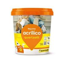 Kit C/6 Rejunte Acrílico 1kg Pronto Quartzolit - Corda