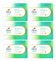 Kit C/6 Sabonete Barra Dove Verão Cuidado Revitalizante 90g