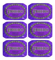 Kit C/6 Sabonete Barra Phebo Toque De Lavanda 90g