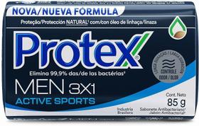 Kit c/ 6 Sabonete Em Barra Protex Men Sport 85G