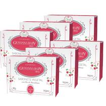 KIT C/6 Sabonete Vegetal Giovanna Baby Cherry 90g KIT C/6 Sabonete Vegetal Giovanna Baby Cherry 90g