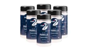 Kit c/ 6 Sal Grosso Tipo 1 Parrilla Cisne Tradicional - 500g