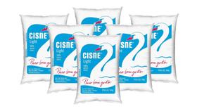 Kit c/ 6 Sal Refinado Cisne Light Sódio Reduzido 500g Kit c/ 6 Sal Refinado Cisne Light Sódio Reduzido 500g