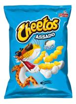 Kit c/ 6 Salgadinho Cheetos Onda Requeijao Pacotao 105g