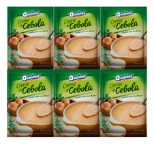 Kit C/6 Sopa Creme De Cebola Qualimax 65g