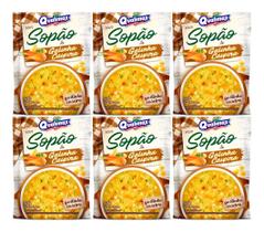 Kit C/6 Sopão Galinha Caipira Qualimax 160g