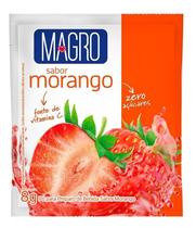Kit c/ 6 Suco De Morango Refresco Zero Acucar 8g Magro Kit c/ 6 Suco De Morango Refresco Zero Acucar 8g Magro