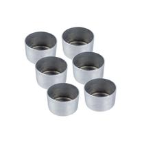 Kit C/ 6 Suportes de Vela Rechaud Alumínio Reforçado 3,5 cm