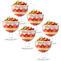 Kit C/6 Taça Americana Pequena Acrilico Incolor 500Ml Kit C/6 Taça Americana Pequena Acrilico Incolor 500Ml