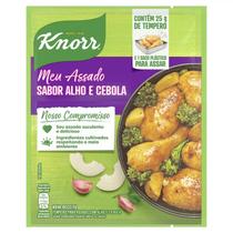 Kit c/ 6 Tempero em Po Alho e Cebola Knorr Meu Assado