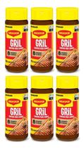 Kit C/6 Tempero Gril Maggi Vidro 120g Kit C/6 Tempero Gril Maggi Vidro 120g