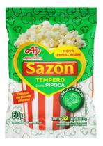 Kit c/ 6 Tempero Para Pipoca cebola salsa Sazon 60g