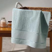 Kit c/ 6 toalhas lavabo felpudo p/bordar firenze iii liso 30 x 45 cm