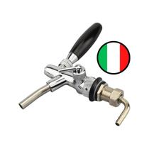 Kit C/6 Torneiras Chopp Italiana Rosca 5/8 Compensador Inox