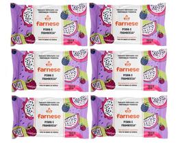 Kit c/6 un Sabonete em Barra Framboesa & Pitaya 180gr - Farnese