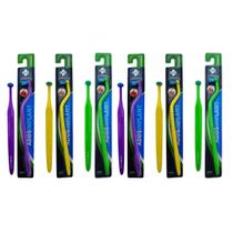 Kit c/6 unid. Escova Protocolo Implante Extramacia ADDS c/6 Unid Cercas em Poliéster Kit c/6 unid. Escova Protocolo Implante Extramacia ADDS c/6 Unid Cercas em Poliéster