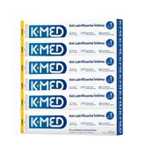 Kit c/ 6 unidades - Gel Lubrificante Íntimo K-med 50g