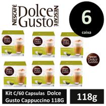 Kit C/60 Capsulas Dolce Gusto Cappuccino 118G