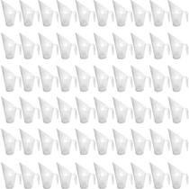 Kit c/ 60 Conchas 100ml Plastica para Cereais Grãos Temperos