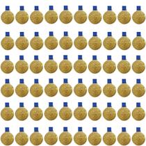 Kit C/ 60 Medalhas de Ouro M43 Honra ao Mérito Fita Azul
