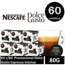 Kit c/60 Promocional Dolce Gusto Espresso Intenso 80g
