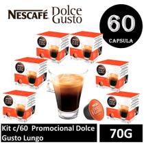 Kit c/60 Promocional Dolce Gusto Lungo 70g