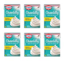 Kit c/ 6un Chantilly 200ml - Dr Oetker