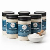 Kit c/ 6und Sal Marinho Grosso Q-VITA Pote 1kg Kit c/ 6und Sal Marinho Grosso Q-VITA Pote 1kg