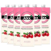Kit c/ 6und Suco Funcional de Cranberry Zero JUXX 1 Litro
