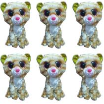 Kit C/6x Brinquedo de Pelúcia Onça - Ty Rara