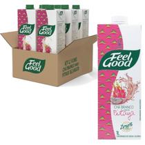 Kit c/ 6x Chá Branco c/ Pitaya Zero Ad. Açucar FEEL GOOD 1L Kit c/ 6x Chá Branco c/ Pitaya Zero Ad. Açucar FEEL GOOD 1L
