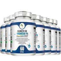 KIT C/7 Cloreto De Magnésio Pa - 60 Cápsulas - Fits Life