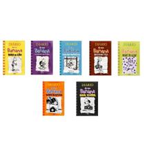 Kit C/7 Livros Diário De Um Banana 4 ao 10 - Capa Dura + Brinde