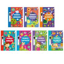 Kit c/ 7 Livros Escreva e Apague Infantil - Aprenda