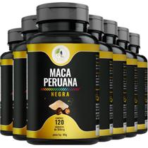 KIT C/7 Ma ca Perua na Negra Pura Premium 500mg 120 Cáps - Fits Life KIT C/7 Ma ca Perua na Negra Pura Premium 500mg 120 Cáps - Fits Life