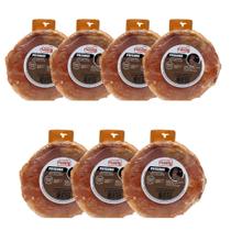 Kit C/7 Petisco Mastig Frisbee Para Cães Natural Kit C/7 Petisco Mastig Frisbee Para Cães Natural